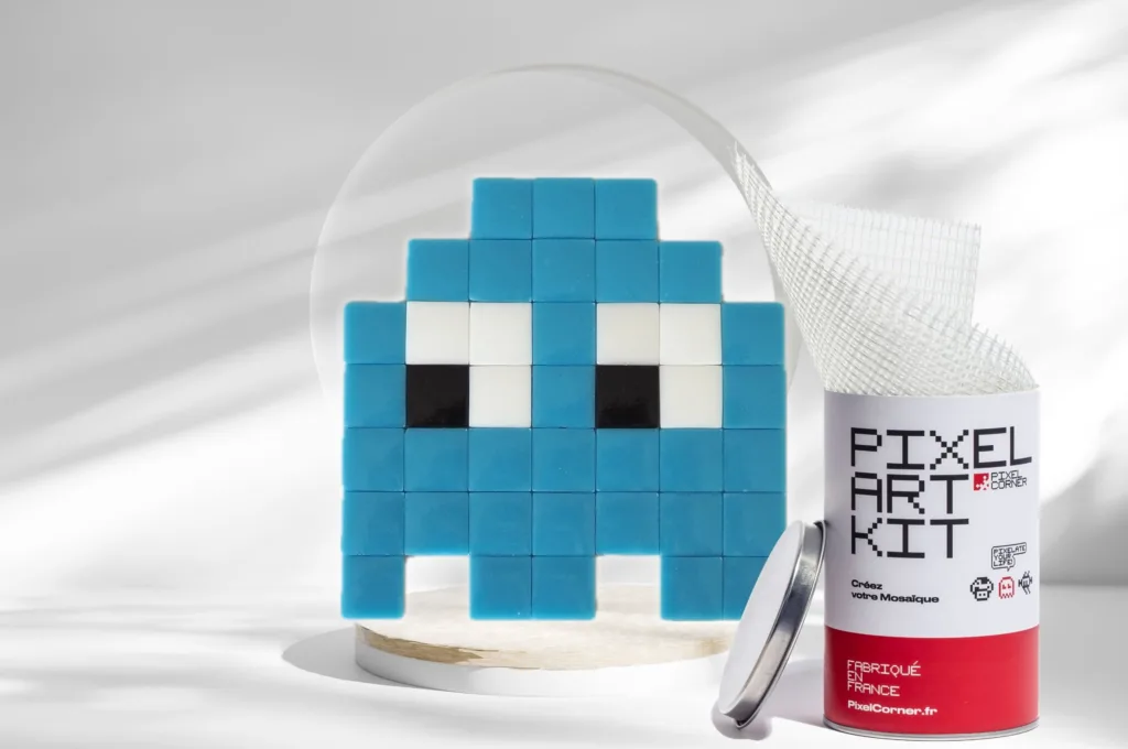 Pixel Art les gloomies, Phantom Blue en mosaïque Pixel à faire soi-même, décoration tendance